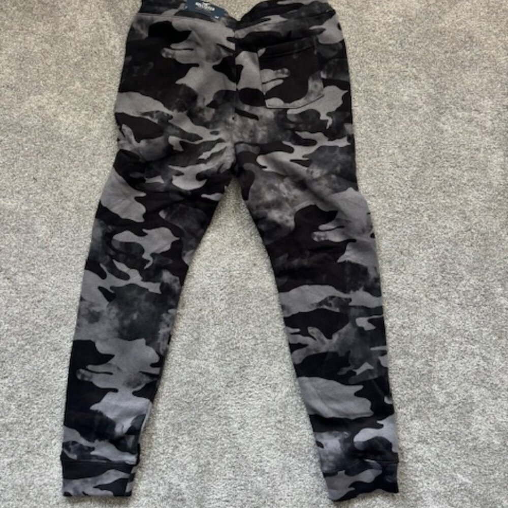 Men's NEW Camo Hollister Jogger Sweatpants Size S